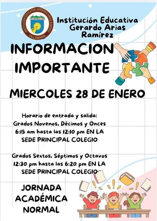 Horario sede principal